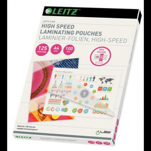 Leitz SPEED pouch A4 fotóalbum és lapvédő Átlátszó (E74300002)