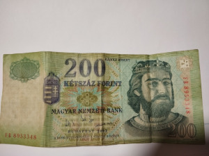 Eladó papír 200 forint, 2003-as