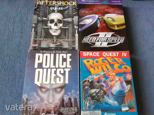 Police Quest 1. , Space Quest 4.   DOBOZOS PC játékok