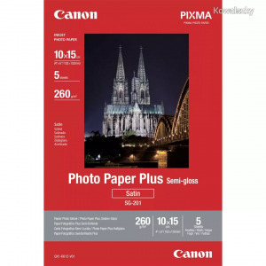 Canon SG-201 260g 10x15 5db Félfényes Fotópapír 1686B072