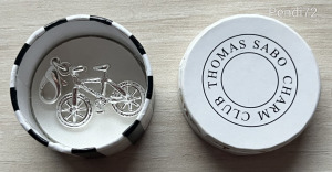 Thomas Sabo ezüst charm, kerékpár