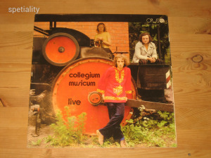 Collegium Musicum - Live LP - Czechoslovakia - 1977 - Újranyomás Kép