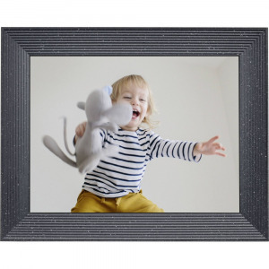 Aura Frames Mason Luxe Digitális képkeret 24.6 cm 9.7 coll 2048 x 1536 Pixel Kavics szürke