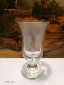 Biedermeier talpas üveg pohár (meghosszabbítva: 3137566742) - Vatera.hu Kép