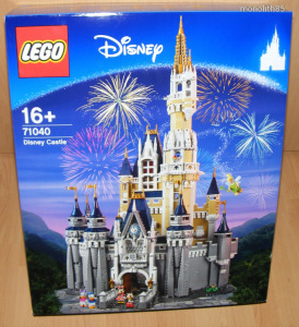 Lego Disney 71040 Disney kastély Vár 4000+ db ÚJ BP!