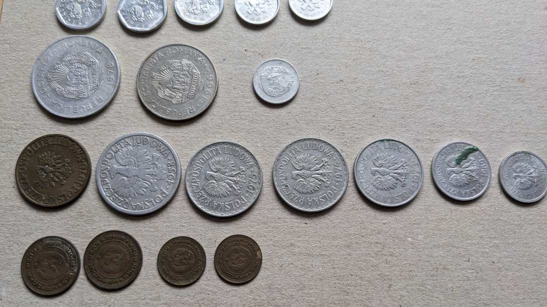 Régi külföldi fémpénzek