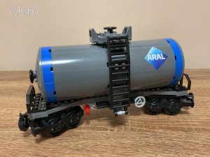 LEGO (MOC) Tartályvagon ARAL 1X Vonat Vasút