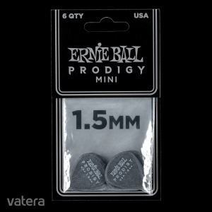 Ernie Ball - Prodigy mini gitár pengető 1,5 mm 6 db