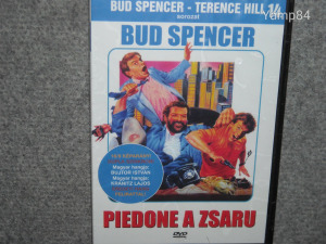 Bud Spencer PIEDONE A ZSARU DVD ÚJ gyári bontatlan