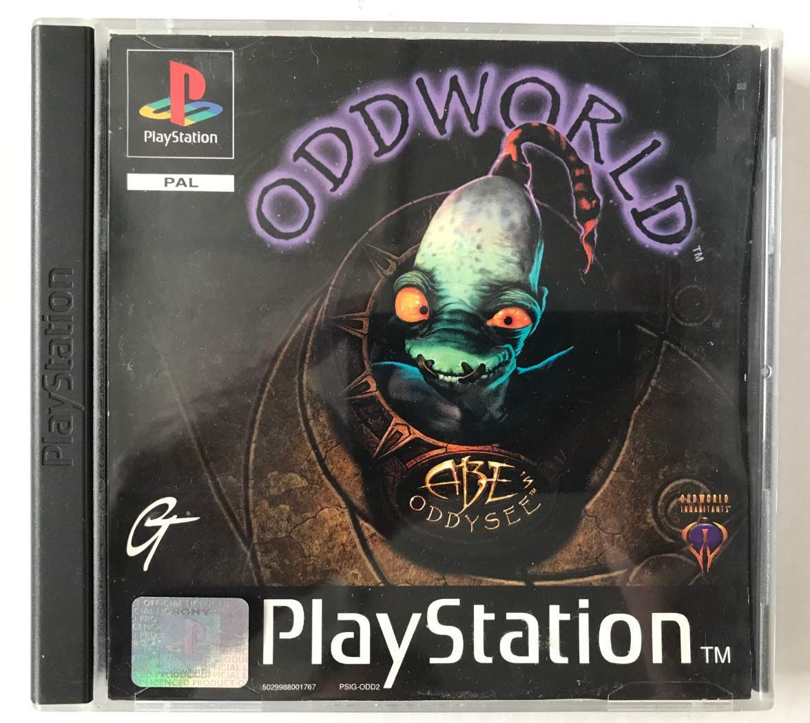 Oddworld Abes Oddysee Ps1 Psx Ps One Playstation 1 eredeti játék konzol game