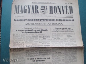 Magyar Honvéd, 1956 november 22 (1956 után, Olimpia)