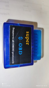 Super OBD-II Bluetooth adapter autó diagnosztika HIBÁS