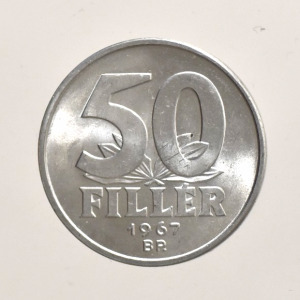 1967  50 Fillér  UNC  2312-145