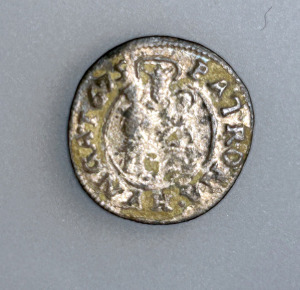 I.Lipót   ezüst Dénár 1675 K.B