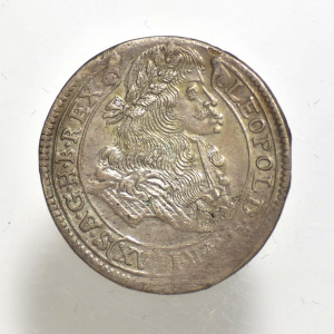 1682 KB  I. Lipót  ezüst XV krajcár    -N242