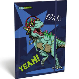 Dino Cool Dino Roar dinós gumis mappa - A4 - Lizzy Card