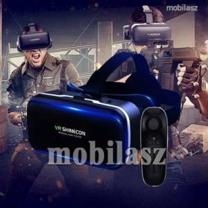 SHINECON G04 videoszemüveg - VR 3D, filmnézéshez ideális, kékfény szűrő, Bluetooth kontrollerrel,...