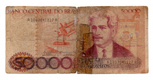 Brazilia 50000 Cruzeiros Bankjegy 1984 P204a