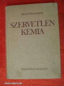 SZERVETLEN KÉMIA/BODOR.A/ 1972