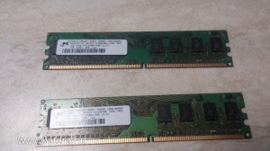 Micron 1GB DDR2 800Mhz modul memória RAM 1GB