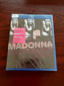 Madonna Sticky and Sweet Tour Blu-ray Disc