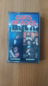 Giants of ROCK kazetta ( új ) Gary Moore, Fleetwood Mac, Motörhead, Hawkwind válogatás 1993