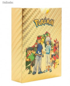 Pokémon kártya 55 db-os Arany színű fényes kártya