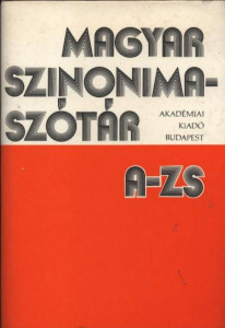 Magyar szinonimaszótár A-Zs