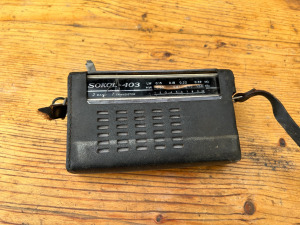 SOKOL 403 régi rádió nem működik