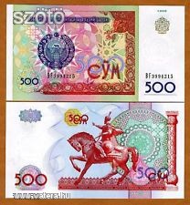 Üzbegisztán 500 Szum bankjegy (UNC) 1999