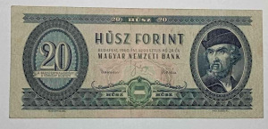 20 Forint , 1960 , Ritkasàg