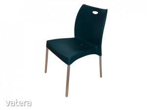 Műanyag kerti szék, Oana, zöld