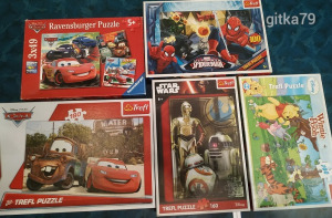 5 doboz fiús puzzle csomag, játékcsomag (meghosszabbítva: 3132192965) - Vatera.hu Kép