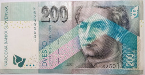 Szlovákia 200 korona 2002 VF 3.