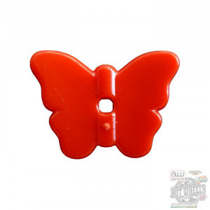 Lego Butterfly with Stud Holder, Bright red