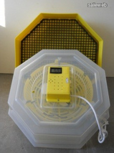 Tojáskeltető gép C5-H hőfokszabályzóval, hőmérséklet kijelzővel (csirkekeltető) tojáslámpával