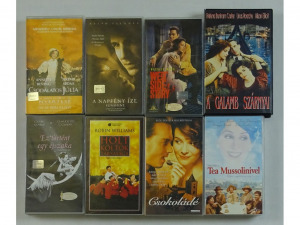 0T111 Jó filmek VHS kazetta csomag 8 db