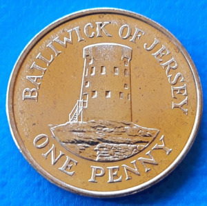 Jersey 1 penny 2016 aUNC