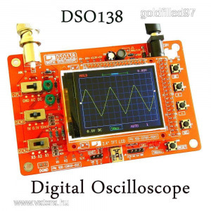 FNIRSI DSO 138 Digitális oszcilloszkóp KIT