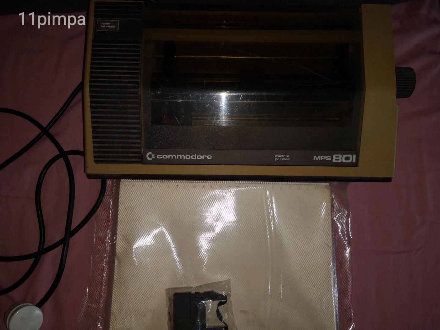 1603_Commodore matrix printer MPS 801, nem tesztelt,+leporelló,+szalag ...