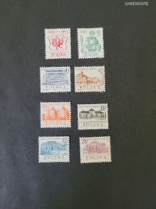 Postatiszta bélyeg Lengyelország