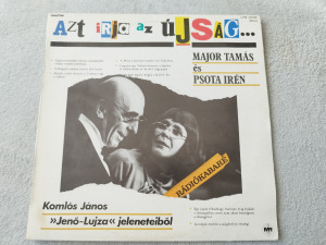 Major Tamás és Psota Irén-Azt írja az újság&hellip;