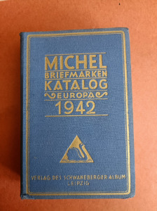 Michel Európa katalógus 1942