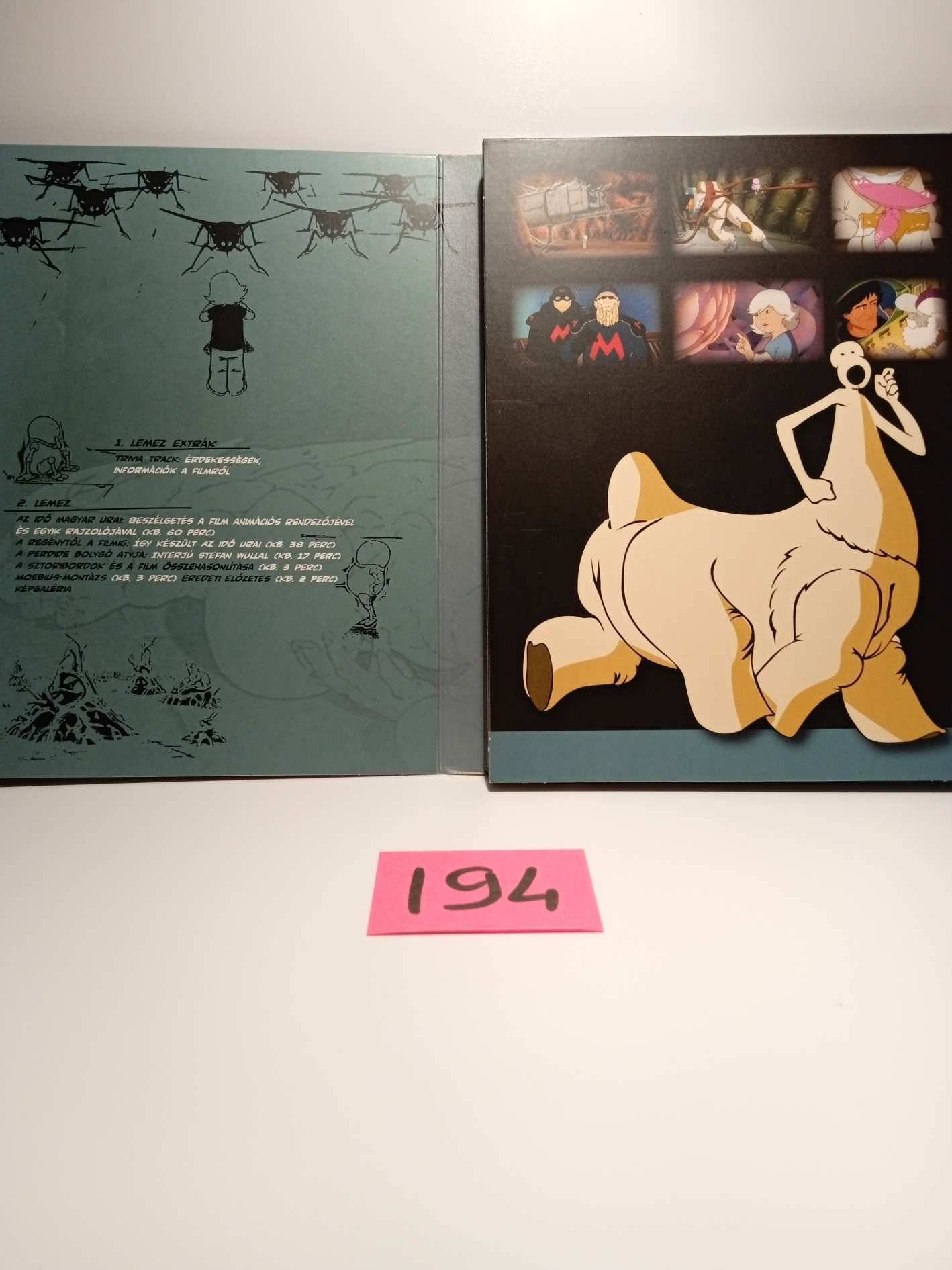 Jó állapotú DVD 194 Az idő urai - Limitált kiadású duplalemezes digipack