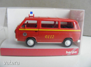 J039 H0 1:87 Herpa 046213 Volkswagen Transporter T3 Feuerwehr Hamburg