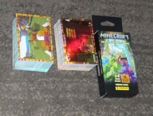 Panini Minecraft Trading Card (143 db.)