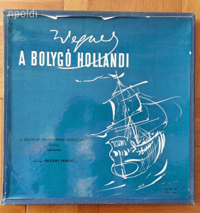 Wagner - A bolygó hollandi - Fricsay Ferenc vezényel, 3x LP, bakelit, vinyl