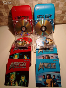2 Star Trek.  2× 7cd kolleckció díszdobozos