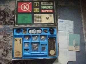 Videoton amatőr rádió építő készlet +leirás + számla 1969! fellelten a Felvidékről