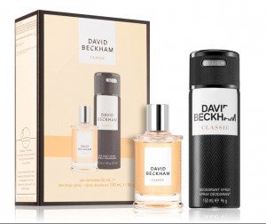 DAVID BECKHAM - Classic AJÁNDÉKCSOMAG (parfüm és dezodor férfiaknak)